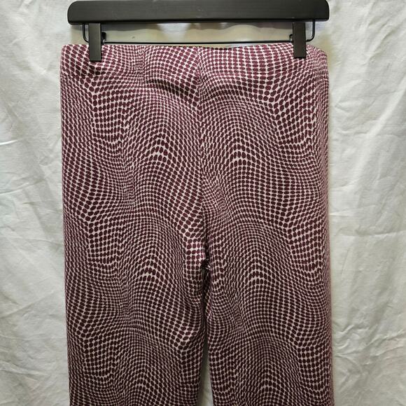 Urban Outfitters flared stretchy knit pants large high rise pull on fun casual - Picture 7 of 10